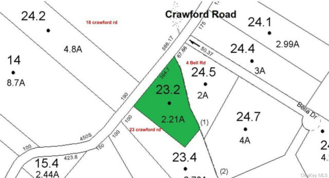 LOT 23.2 CRAWFORD ROAD, ELDRED, NY 12732, photo 4 of 5